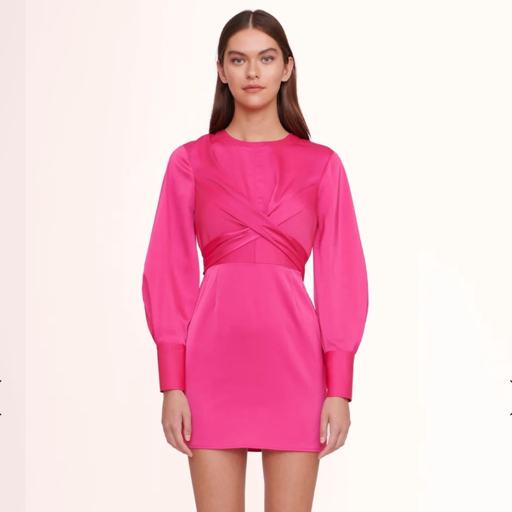 NWT STAUD Mini Crosshill Dress Size L